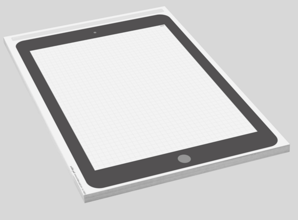 Scribble Pad A4 iPad